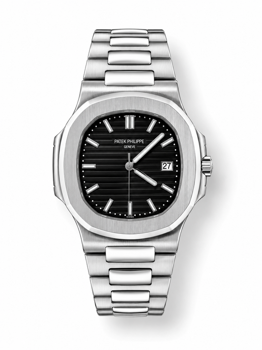 PATEK PHILLIPE GENEVE BLACK , AAA WATCH