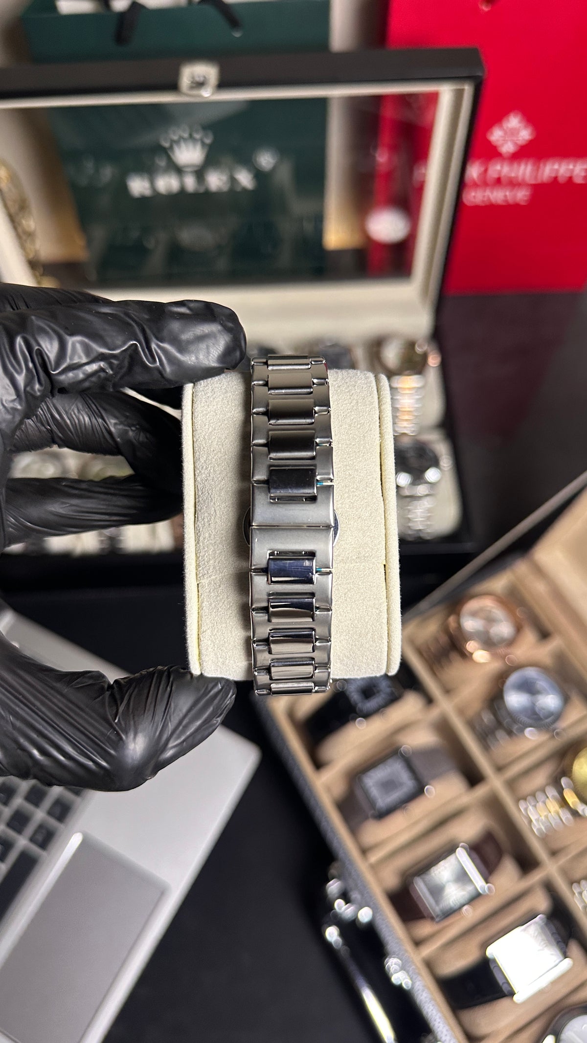 PATEK PHILIPPE OLIVE WATCH