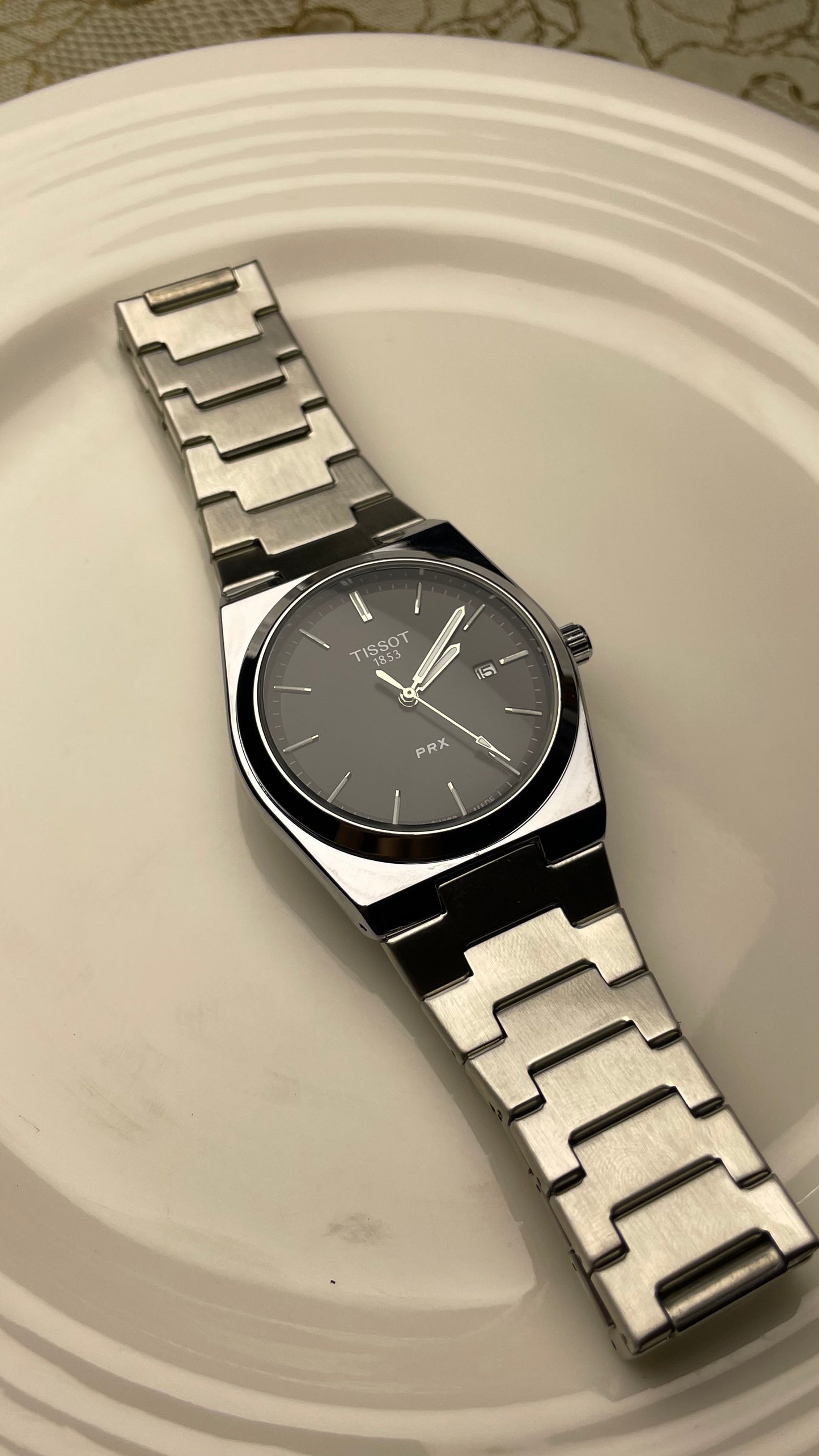 TISSOT PRX BLACK , AAA WATCH