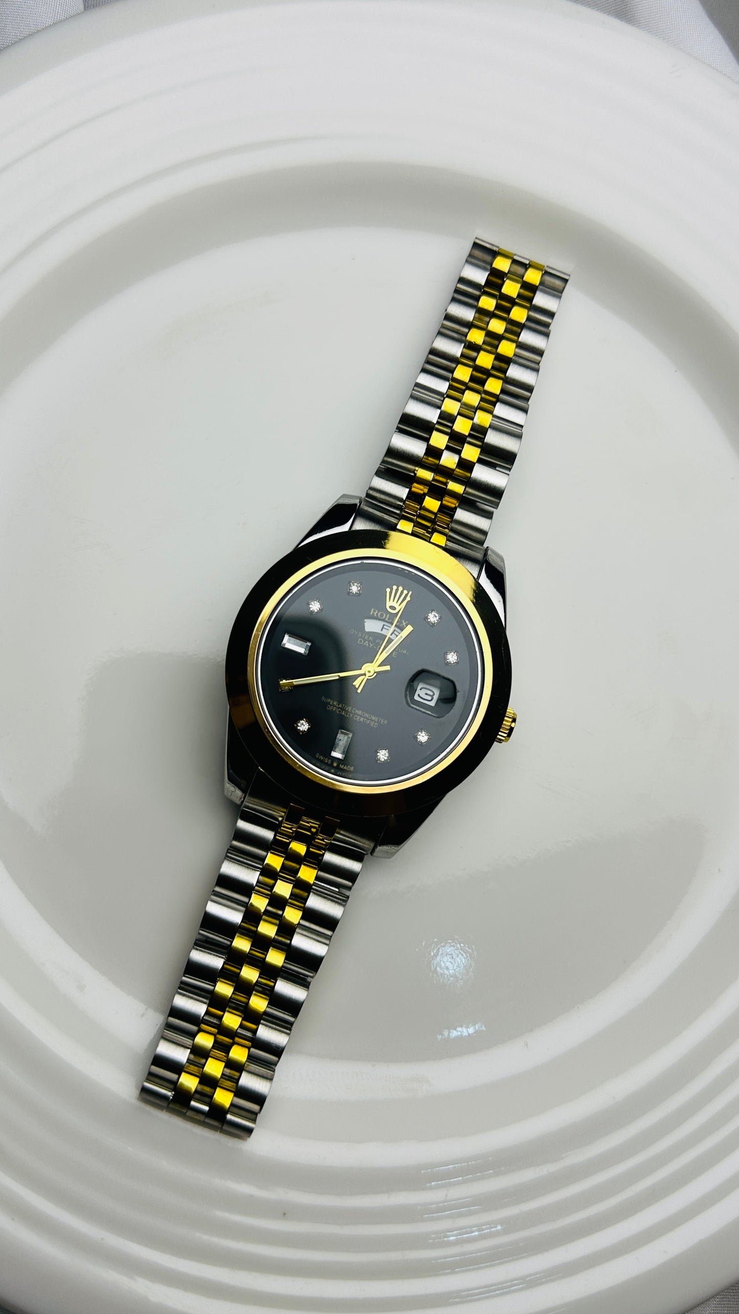 ROLEX BLACK , MASTER WATCH