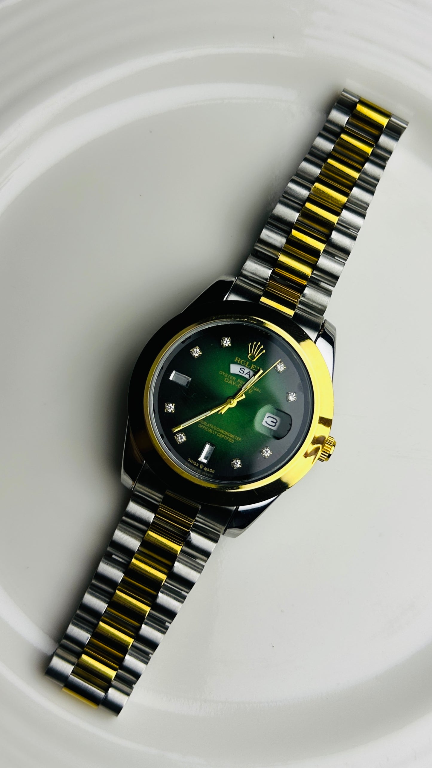 ROLEX GREEN , MASTER WATCH