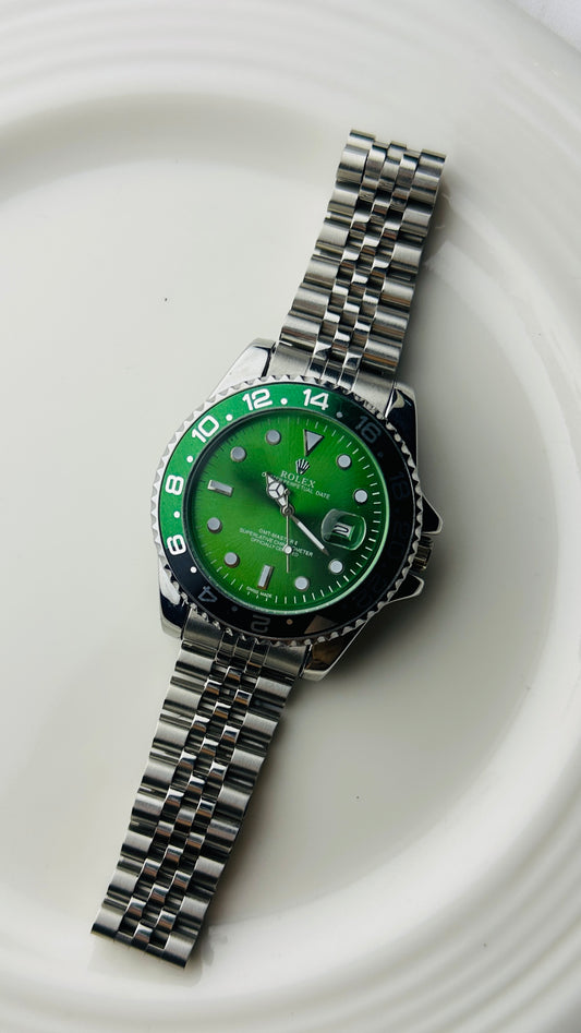 ROLEX GREEN GMT II , MASTER WATCH