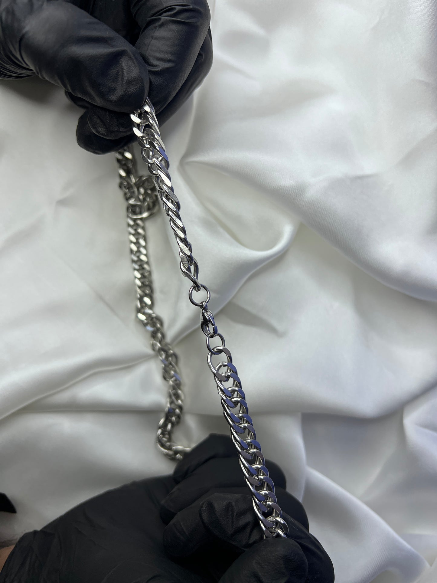 Silver Cuban Link Chain