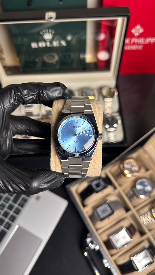 Tissot PRX Blue – Men's Stainless Steel Watch