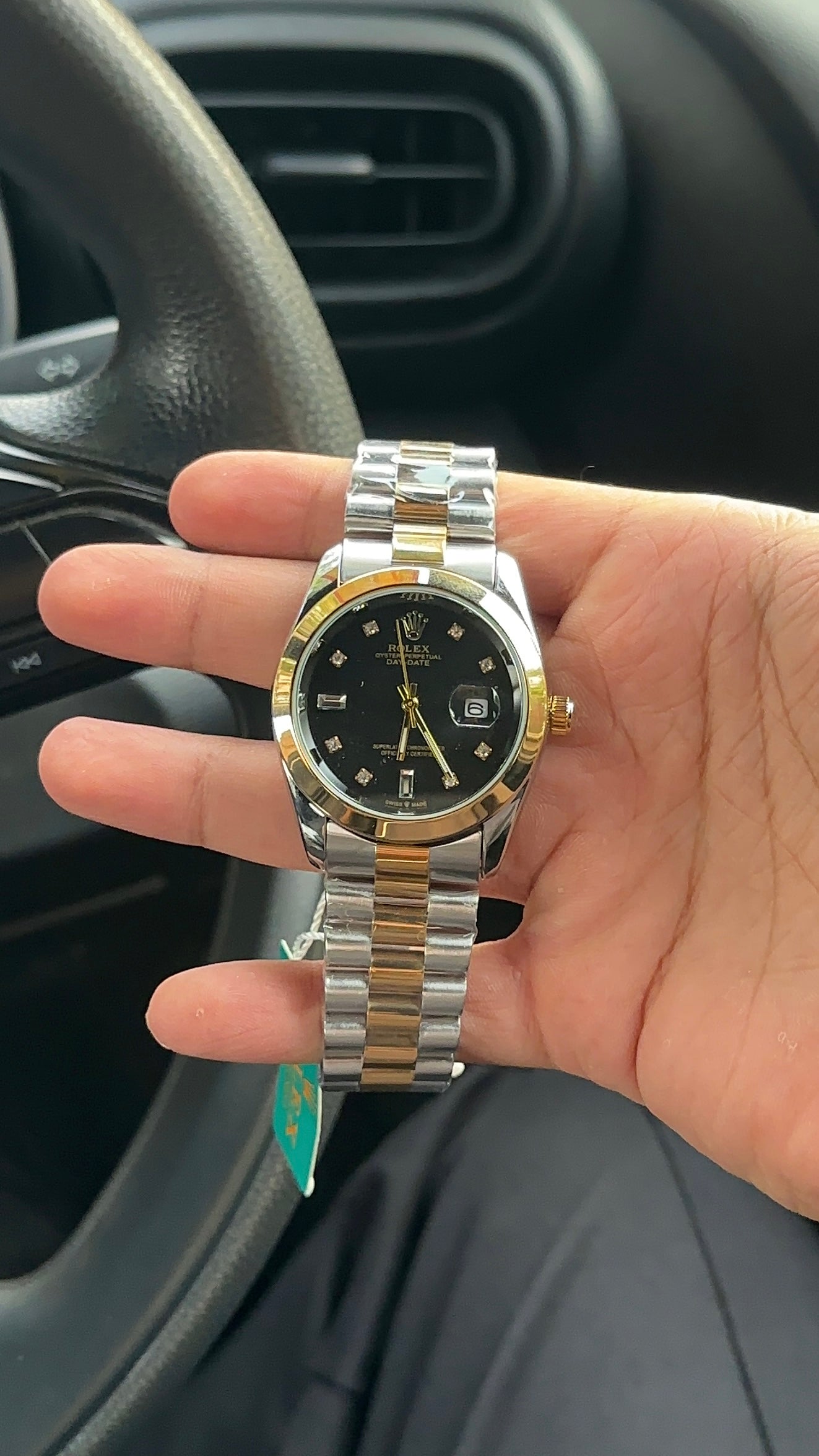 ROLEX OYSTER BLACK