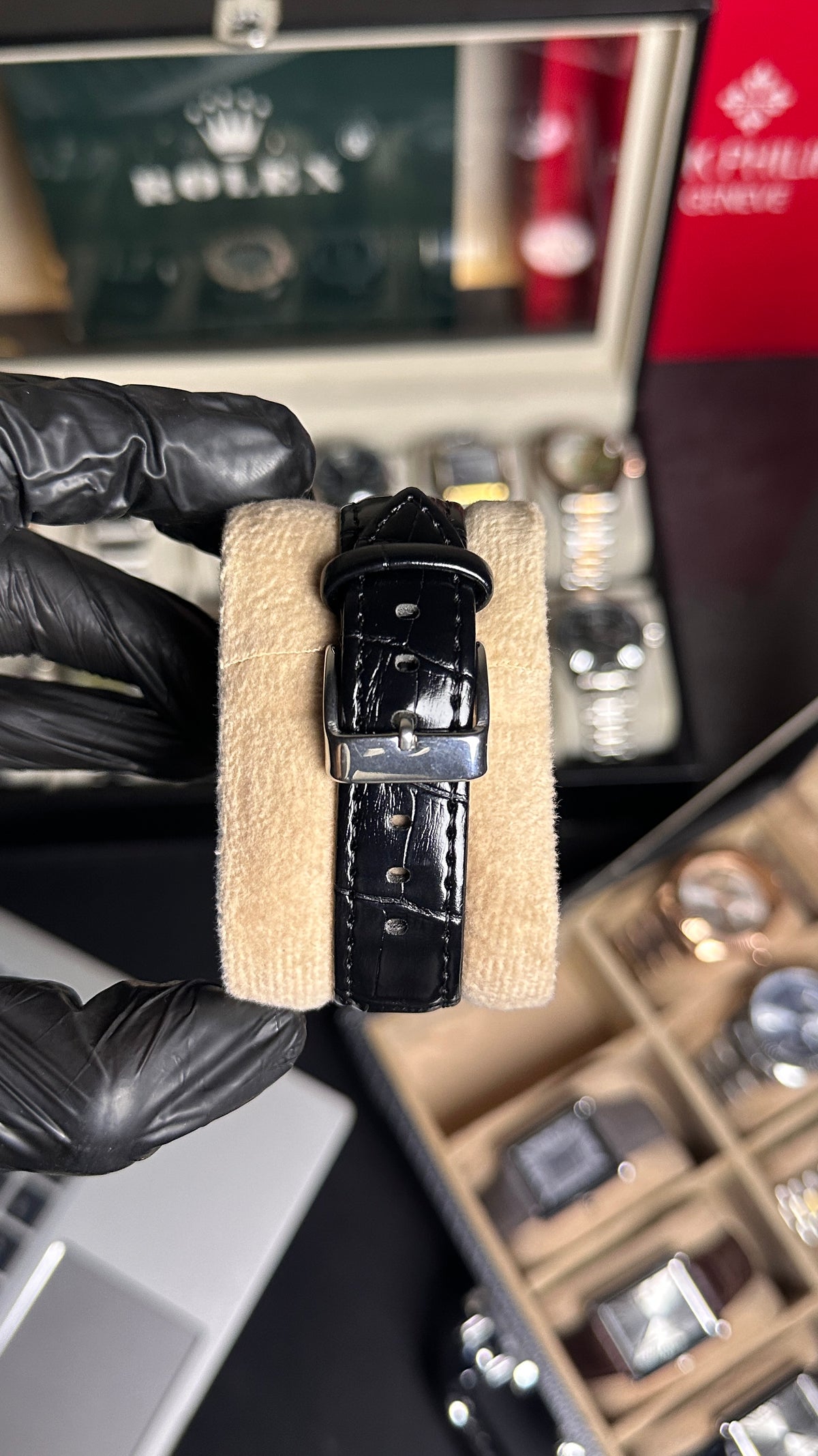Cartier Black – Men's Premium Leather Watch