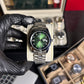 ROLEX GREEN DIAL CROWN LOCK