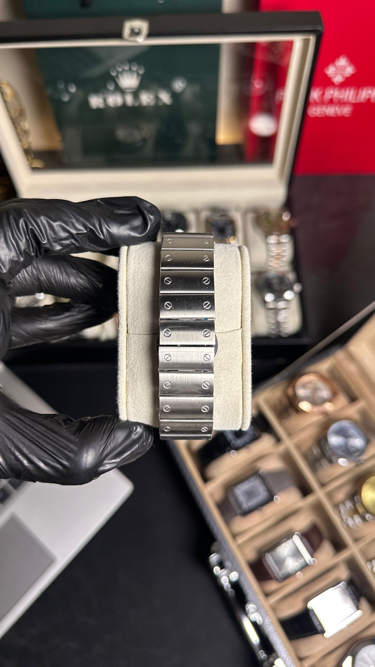 CARTIER SANTOA SILVER | PREMIUM WATCH