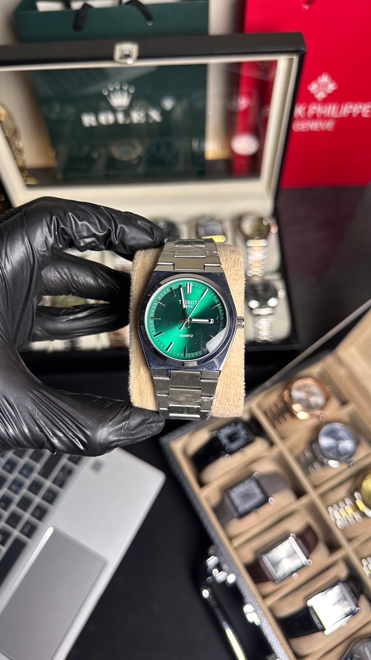 Tissot PRX Green – Men's Stainless Steel Watch