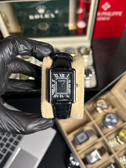 Cartier Black – Men's Premium Leather Watch