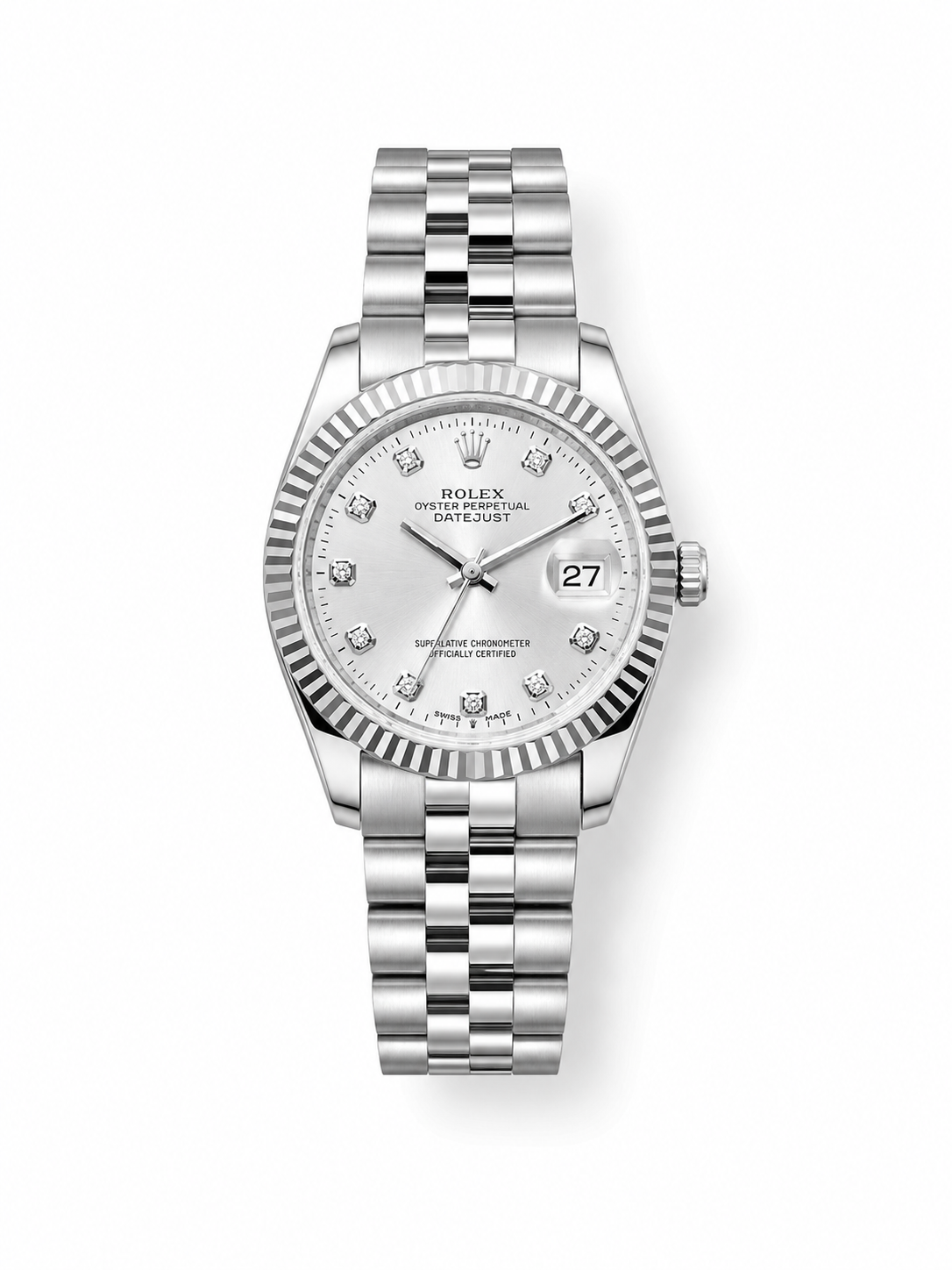 ROLEX OYSTER SILVER