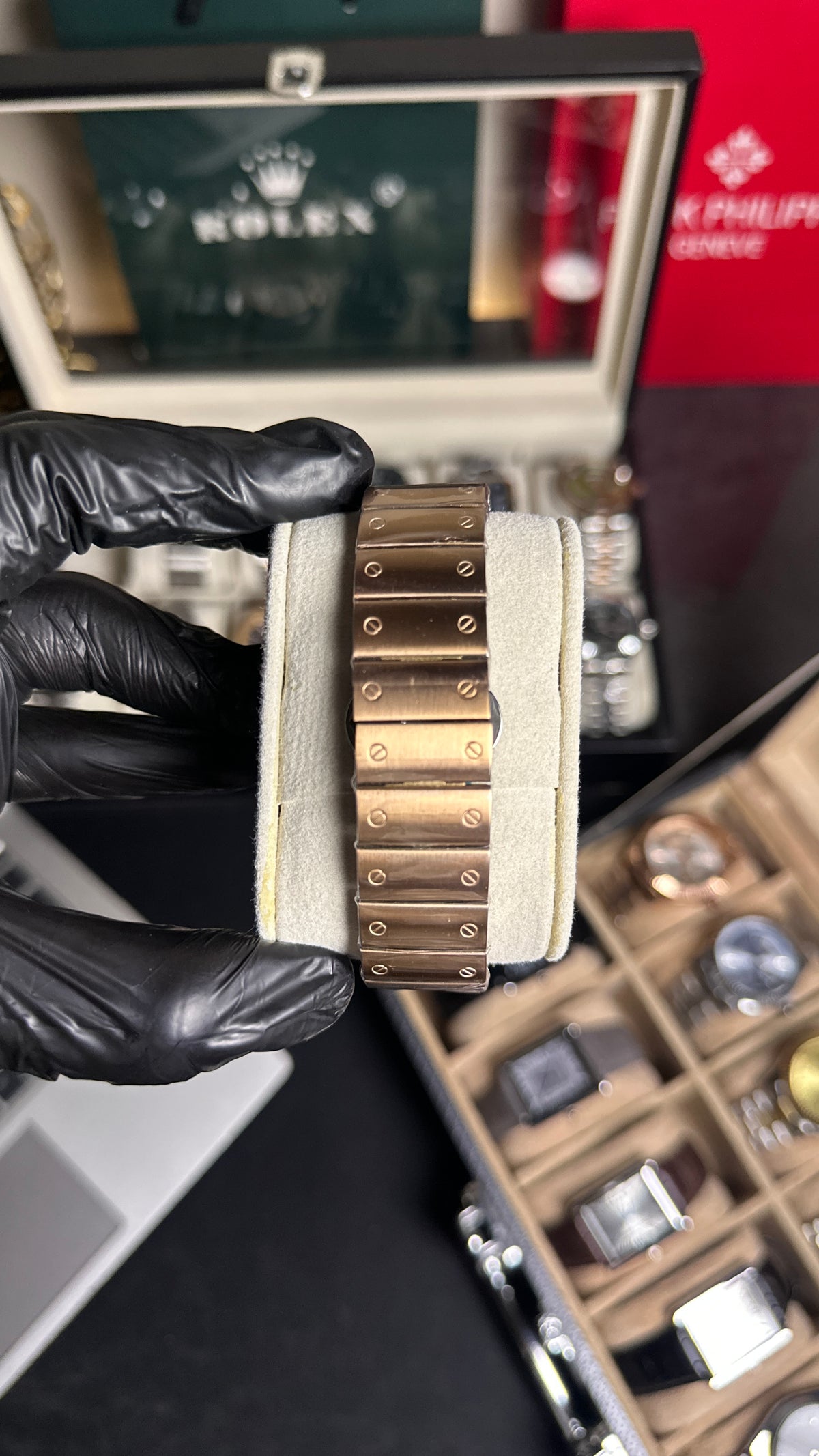 CARTIER SANTOS CHOCOLATE | PREMIUM WATCH
