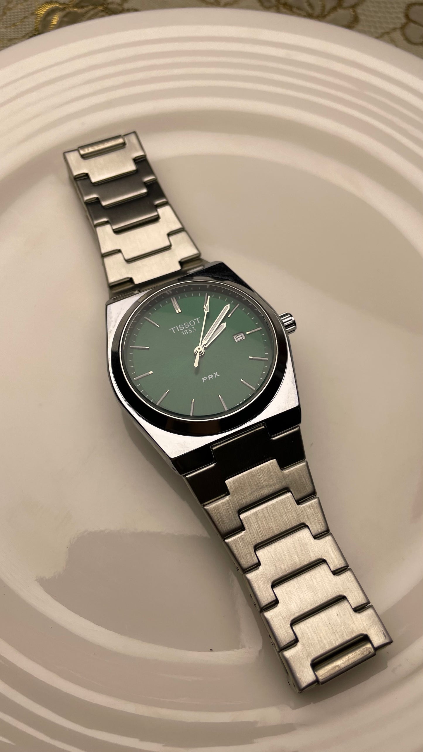 TISSOT PRX GREEN , AAA WATCH