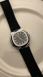 Diamond Blue Octagon Black