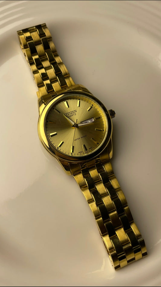 CITIZEN QUARTZ GOLD