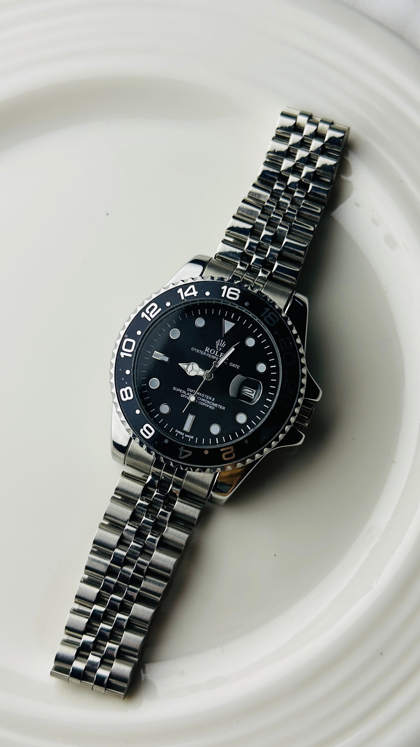 ROLEX BLACK GMT II , MASTER WATCH