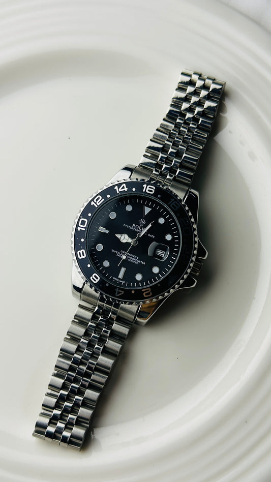 ROLEX BLACK GMT II , MASTER WATCH