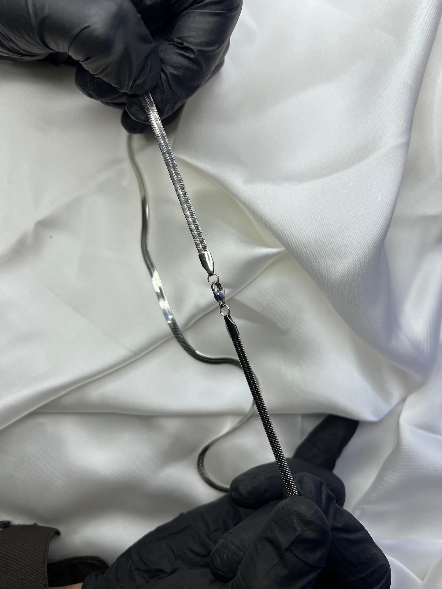 MEN'S SILVER ARENO CHAIN