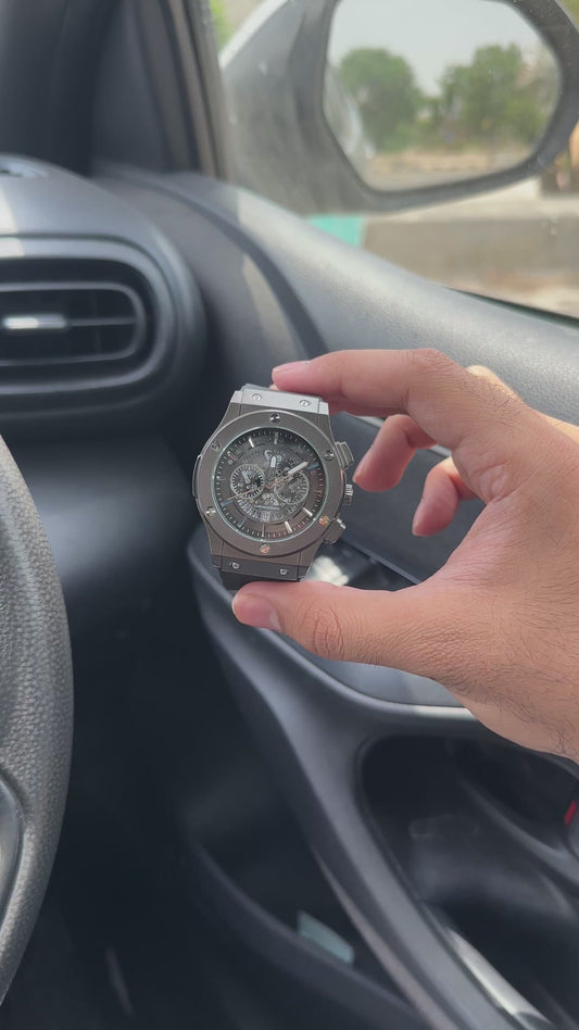 Hublot Skeleton Black – Men's Luxury Watch